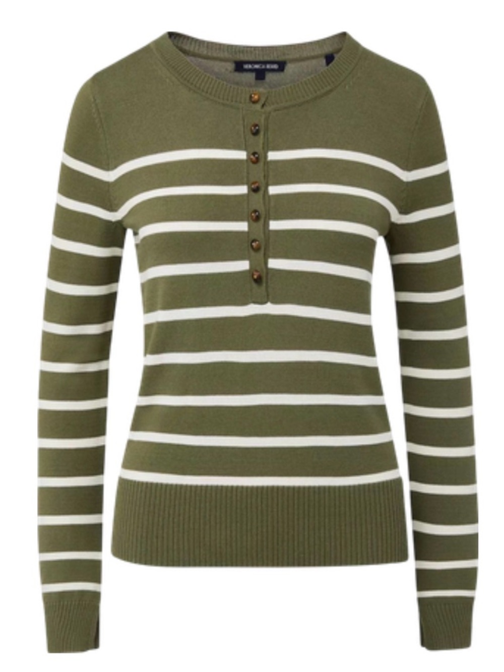 Veronica Beard Dianora Striped Knit Top